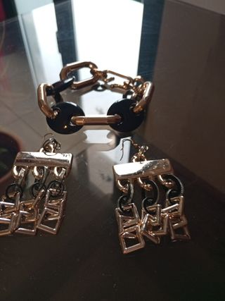 Set bracciale ed orecchini 🖤