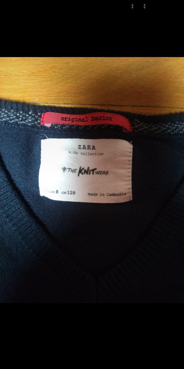 Jersey azul Zara Talla 128