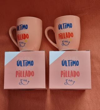 2 Tazas de loza