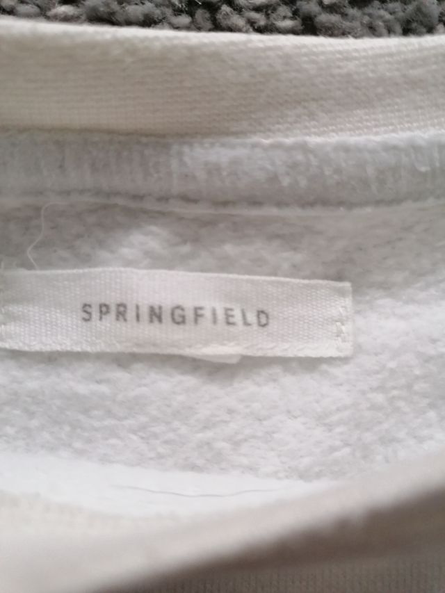 Sudadera Springfield mujer