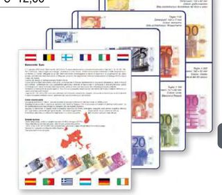 album raccoglitore x collezione banconote in euro