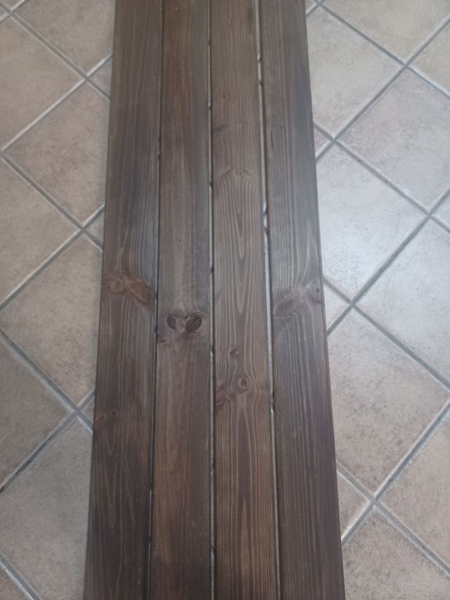 Lamas de madera nogal pack 5