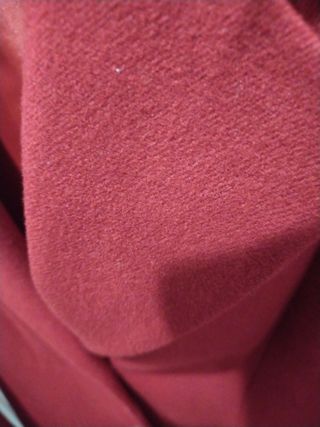 Chaqueta roja lana