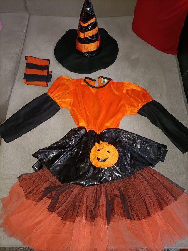 Disfraz Calabaza Halloween niña
