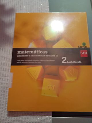 Libro de Matemáticas 2° de bachillerato 
