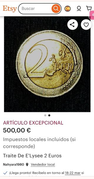 Moneda 2 € Conmemorativa Francia