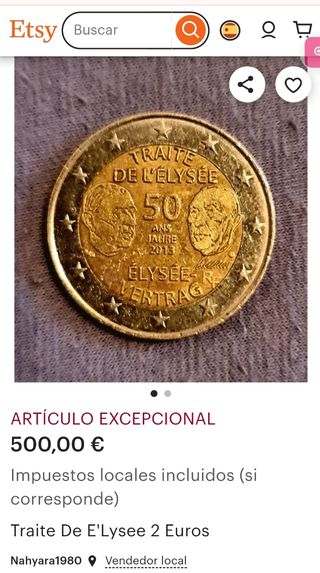 Moneda 2 € Conmemorativa Francia