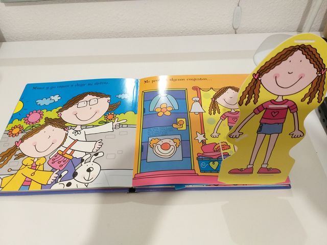 Loca fiesta de disfrazes Libro infantil didactico