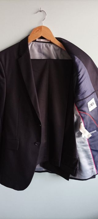 Traje hombre azul marino