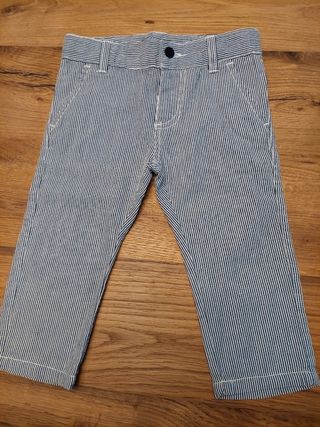 Pantaloni bambino in cotone 9 - 12 mesi