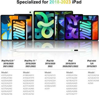 Lapiz 2 generación para iPad Stylus (2018-2023)