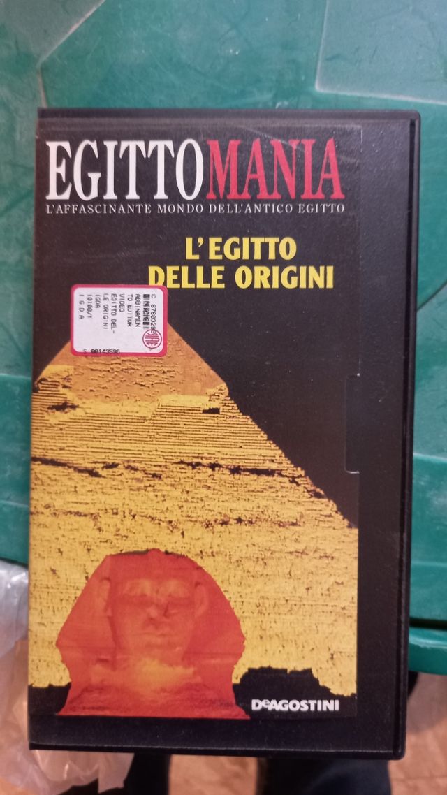 Vhs l'Egitto delle origini usata vintage