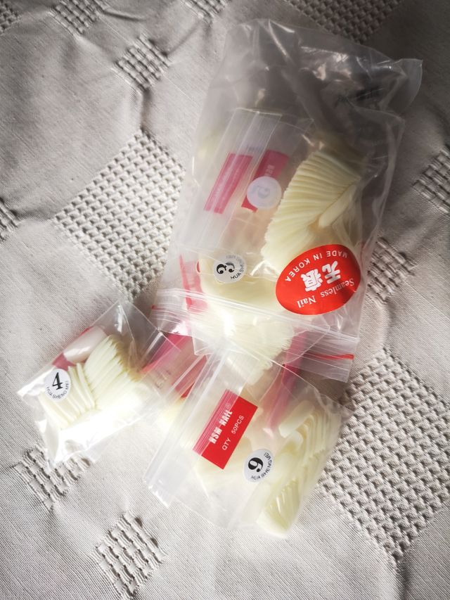 Pacchetto per unghie in acrilico