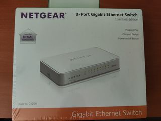 Netgear 8-Port Gigabit Ethernet Switch 