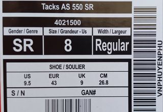 Patines hielo de Hockey CCM TACKS AS550