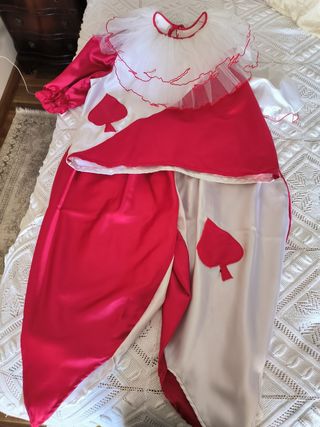 Disfraz arlequin hecho a mano