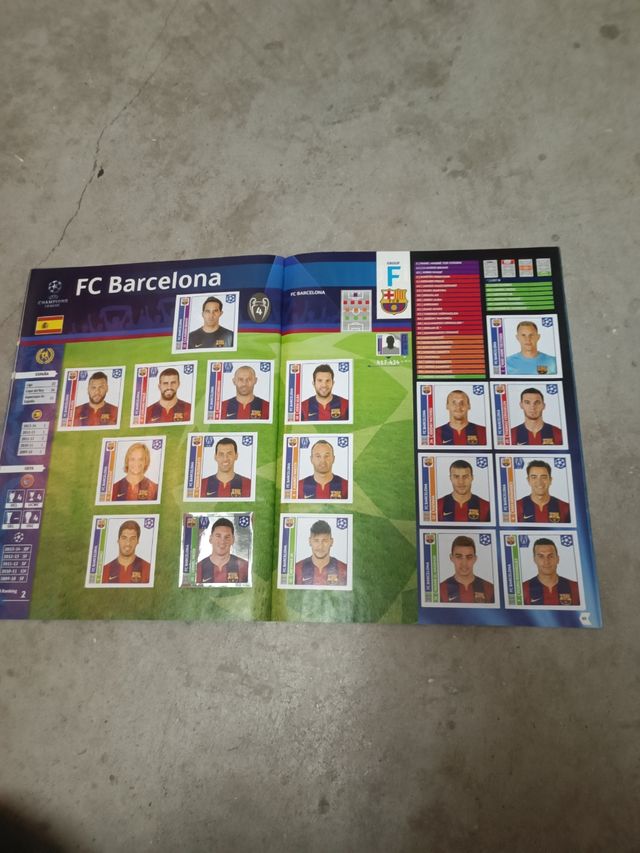 Álbum de cromos Champions League