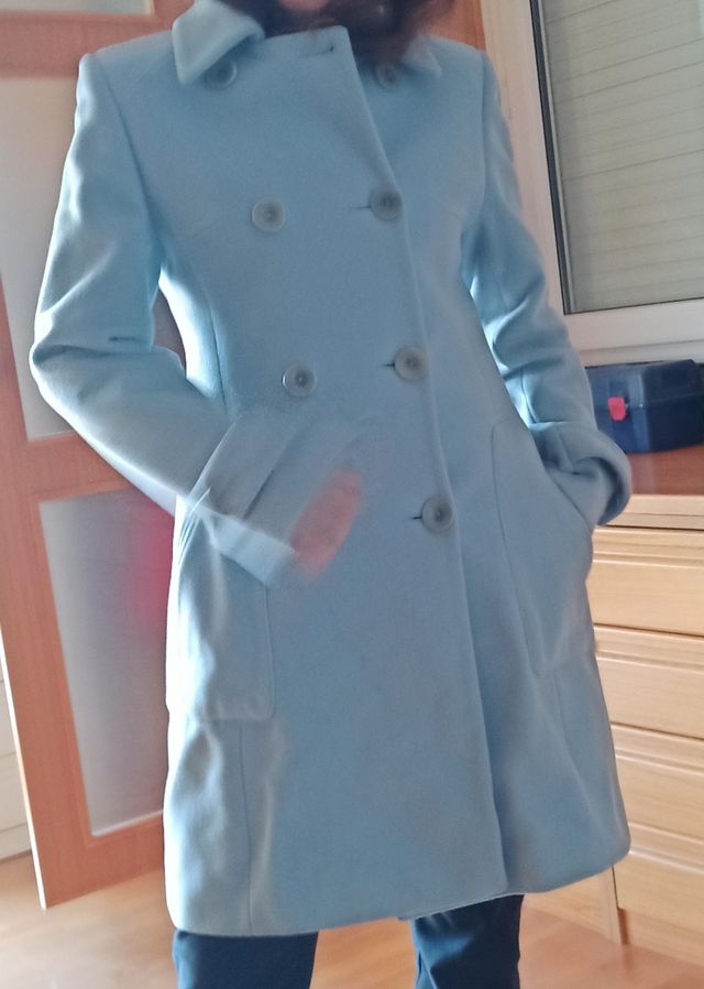 Abrigo lana y cashmere