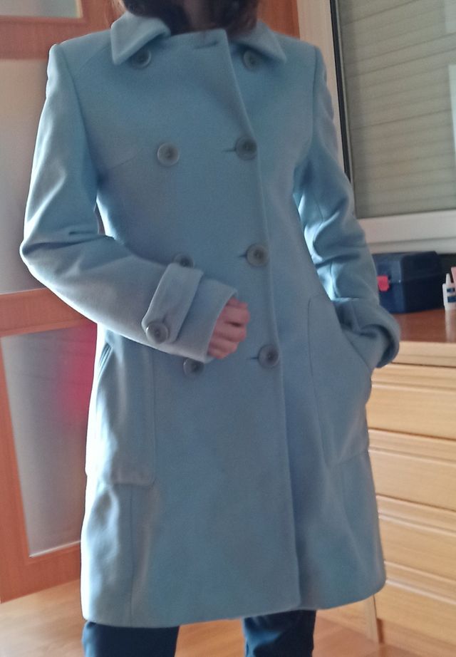 Abrigo lana y cashmere