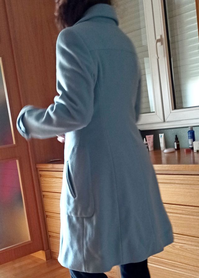 Abrigo lana y cashmere