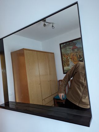 Espejo con soporte