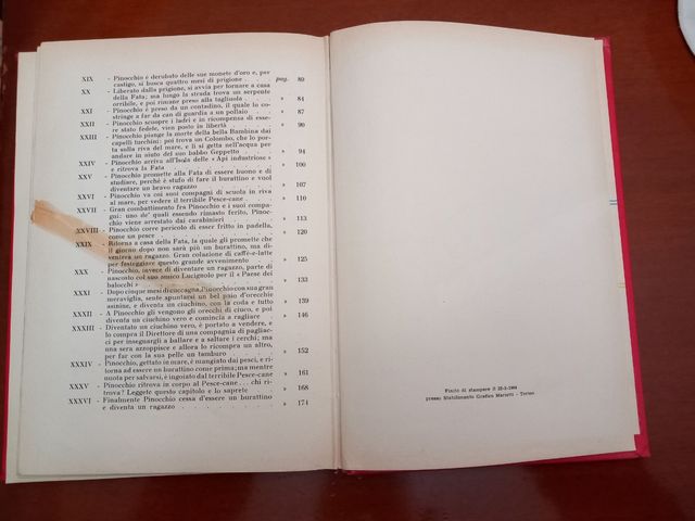Libro Pinocchio