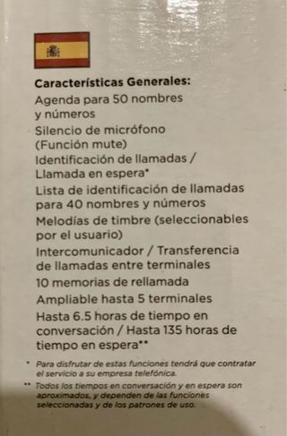 Teléfono inalámbrico Motorola