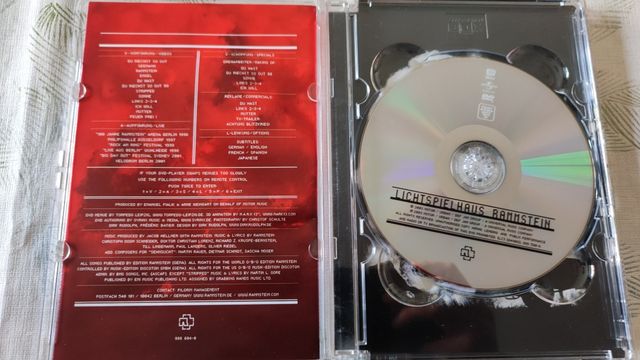 Rammstein Lichtspielhaus DVD Música