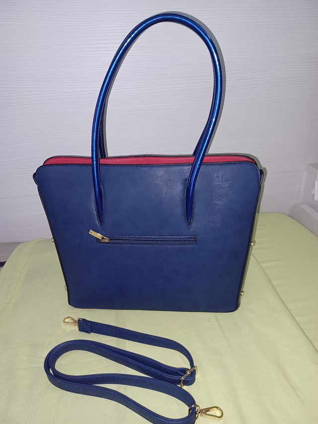 Borsa blu donna