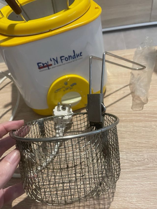 Mini freidora - fondue