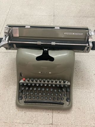 Maquina escribir vintage.