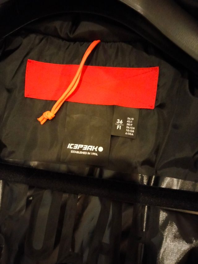 Giubbotto ICEPEAK donna Rosso