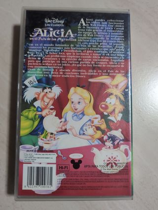 Película VHS Alicia en el país ...