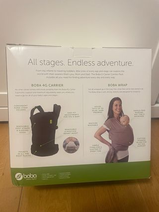 Mochila porteo boba + fular porteo