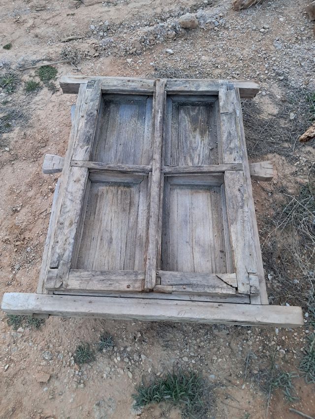 Ventanas antiguas madera