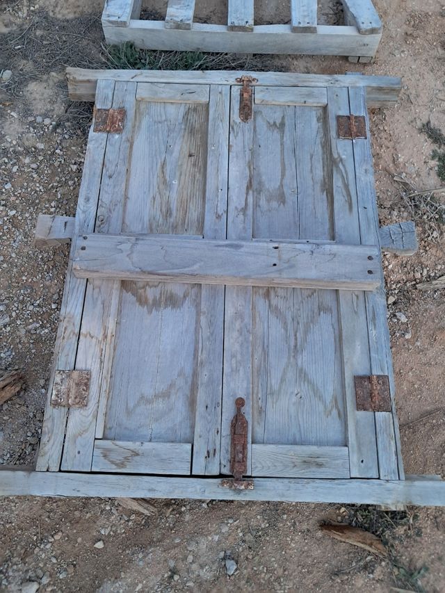 Ventanas antiguas madera