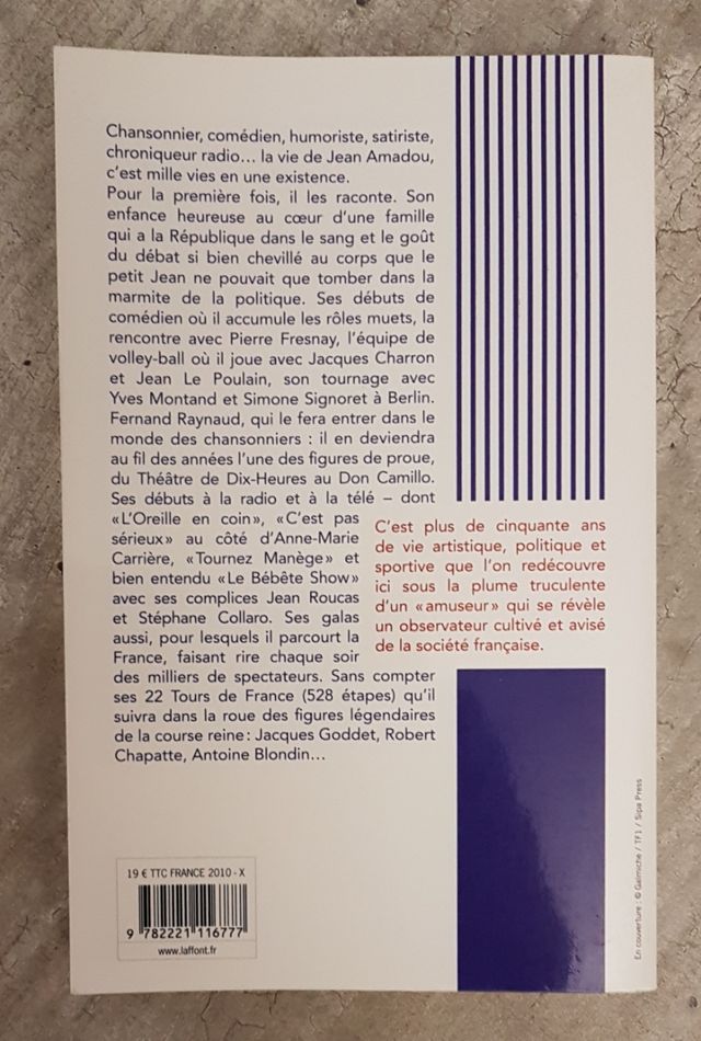 Jean-Amadou Je vous parle d'un temps..