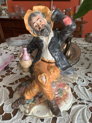 Clochard/barbone ubriaco pregiato Capodimonte