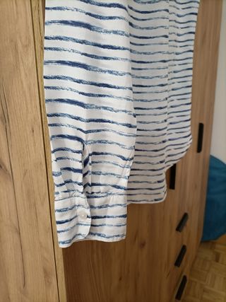 Camisa rayas azules Benetton