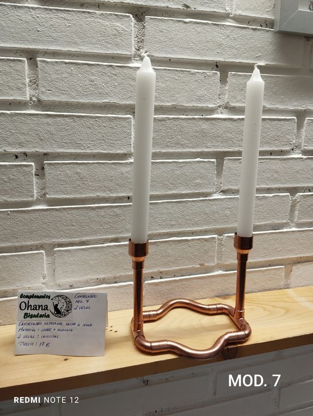 CANDELABRO ARTESANAL