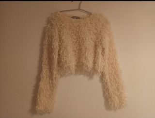 Jersey plumas Zara