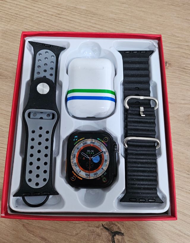 Pack SmartWatch+auriculares BT