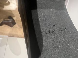 Botín alto burdeos suela goma Pull&Bear