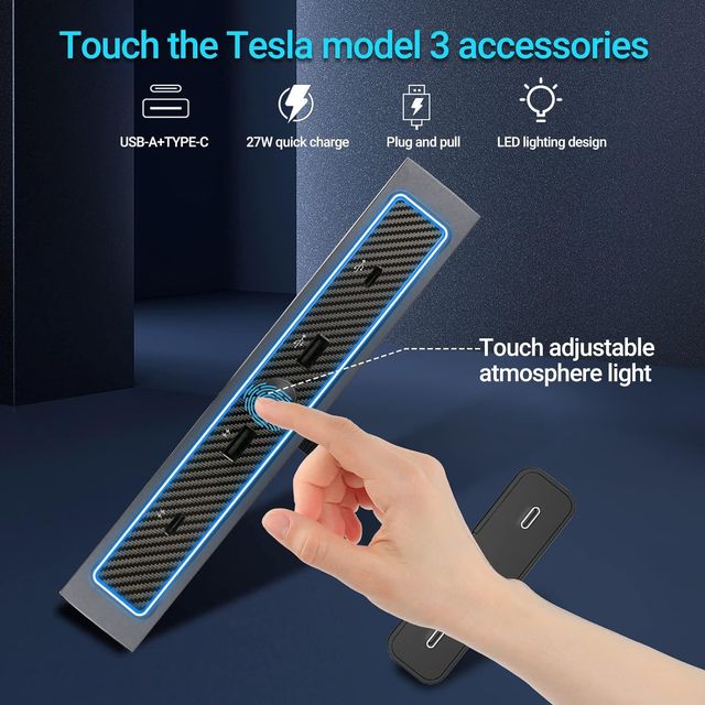 HUB USB Tesla Model 3 / Y