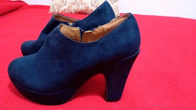 Botines azules 