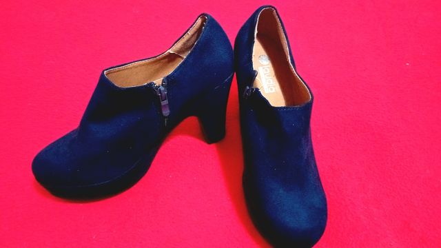 Botines azules 