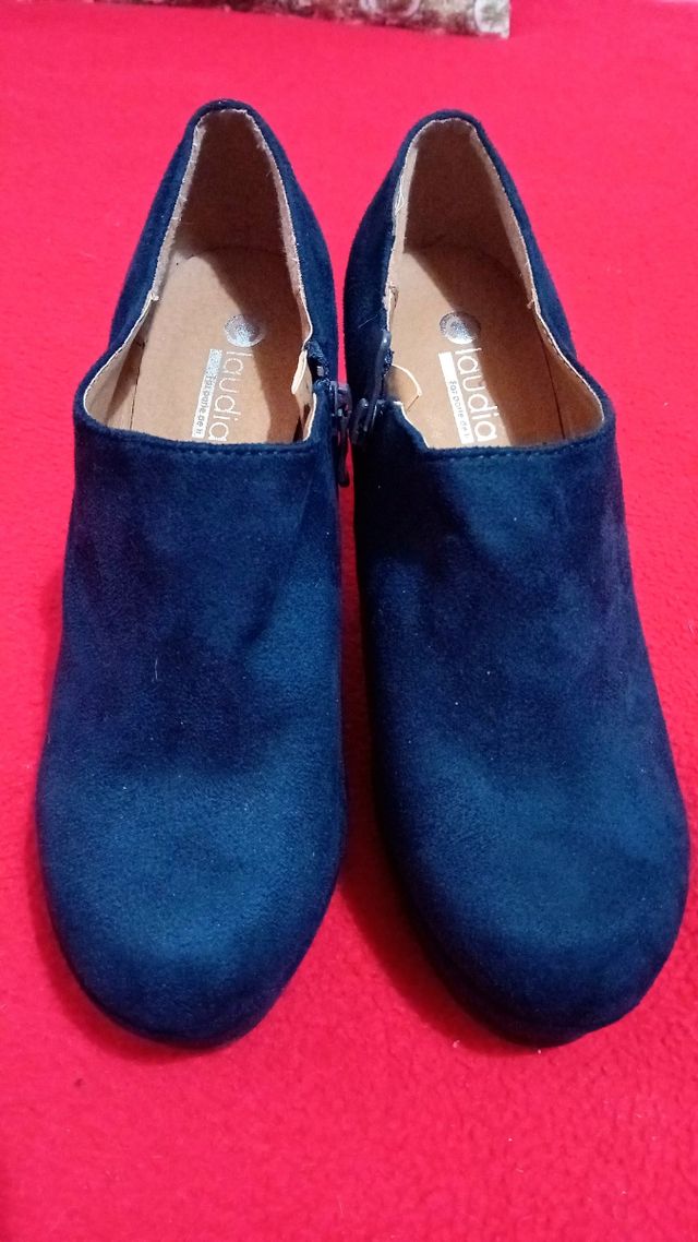 Botines azules 