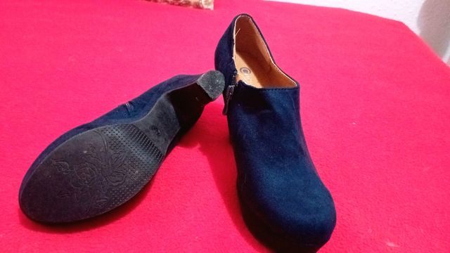 Botines azules 