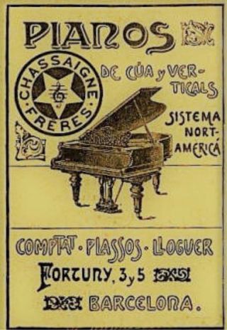 Piano Chassaigne Frères