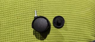 Ruedas giratorias a presion